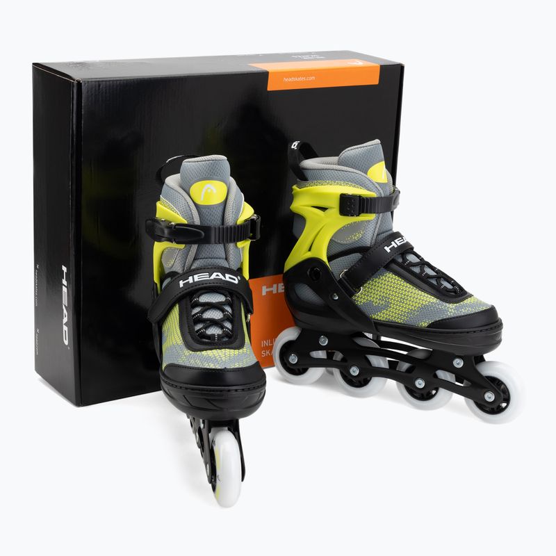 Dětské kolečkové brusle HEAD Galaxy 2w1 yellow 20