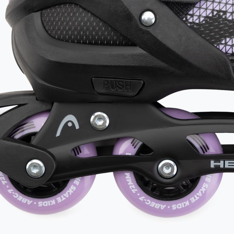 Dětské kolečkové brusle HEAD Galaxy 2w1 purple 17