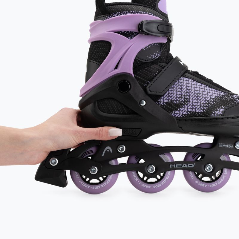 Dětské kolečkové brusle HEAD Galaxy 2w1 purple 18