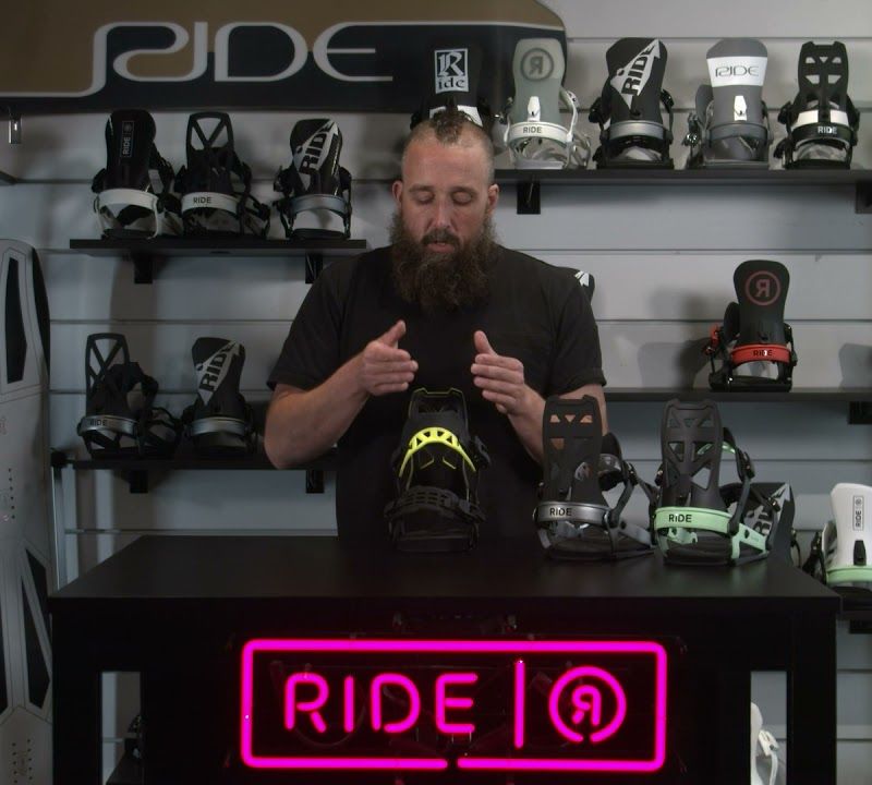 Pánské snowboardové vázání RIDE A-8 black 12G1002 11