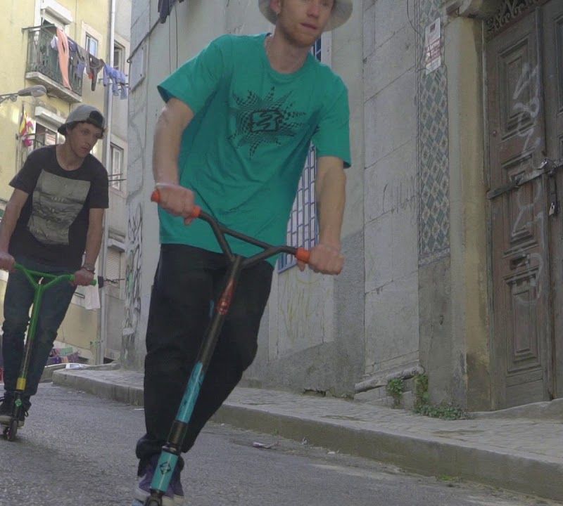 Street Surfing Torpedo Black Core Red freestyle koloběžka černá 0415014/4 9