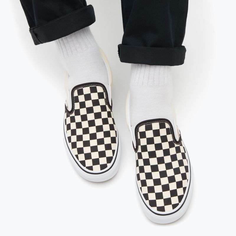 Boty Vans UA Classic Slip-On blk&whtchckerboard/wht 17