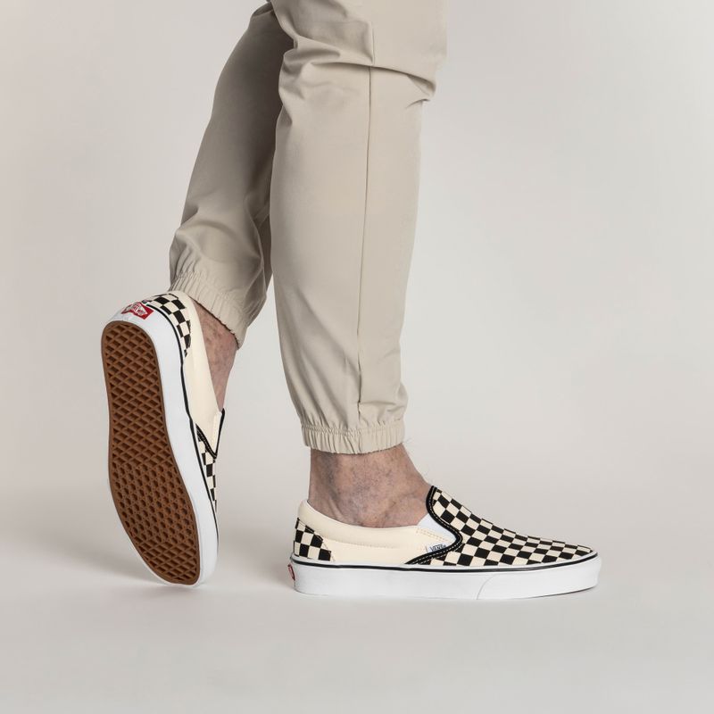 Boty Vans UA Classic Slip-On blk&whtchckerboard/wht 2