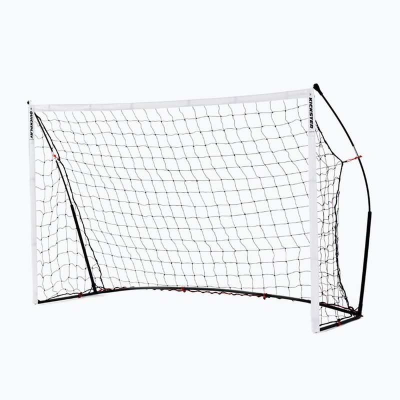 Fotbalová branka s odazovou stěnou QuickPlay Kickster Academy Combo 240 x 150 cm bílá QP0535 2