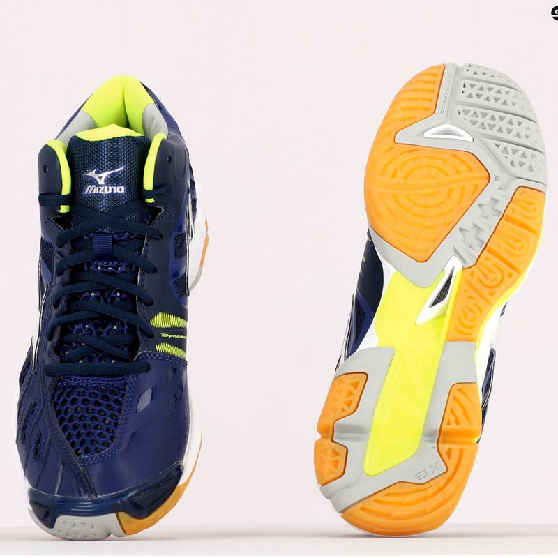 Volejbalové boty Mizuno Wave Tornado X Mid modré V1GA161771 9