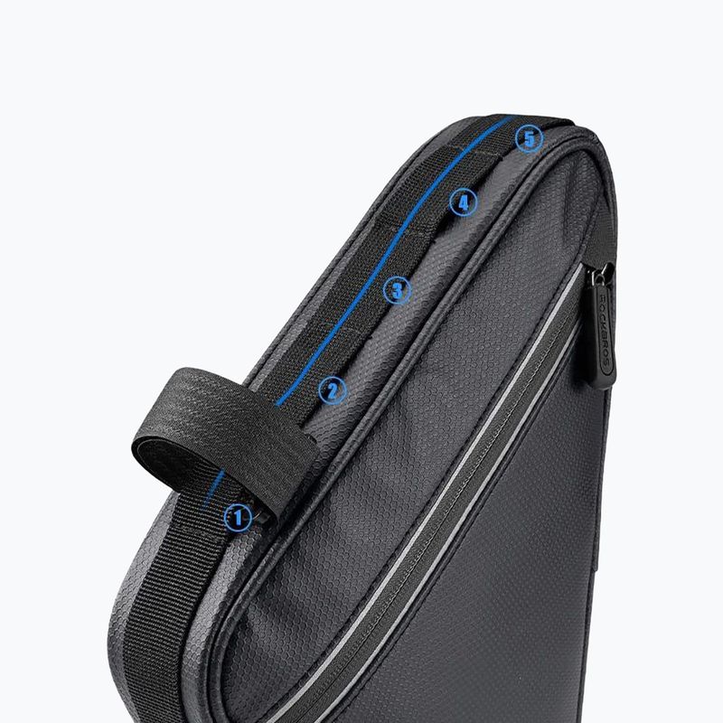 Brašna na rám kola Rockbros B39-2 1,5 l black 7