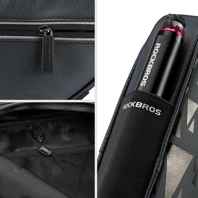Brašna na rám kola Rockbros B39-2 1,5 l black 8