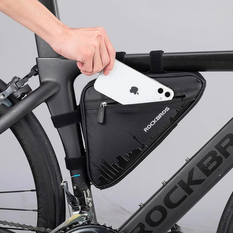 Brašna na rám kola Rockbros B39-2 1,5 l black 3