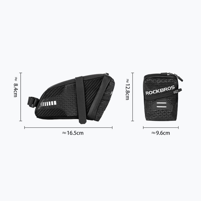 Podsedlová brašna na kolo  Rockbros C29 1,5 l black 2