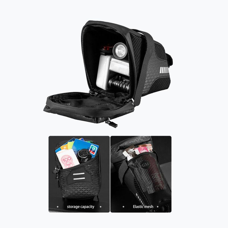Podsedlová brašna na kolo  Rockbros C29 1,5 l black 3
