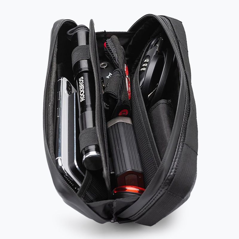 Brašna na rám kola Rockbros B66 o objemu 1,5 litru black 2