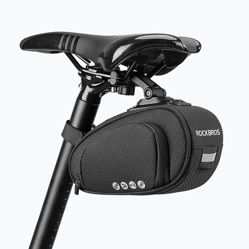 Podsedlová brašna na kolo  Rockbros C40 1,2 l black 6