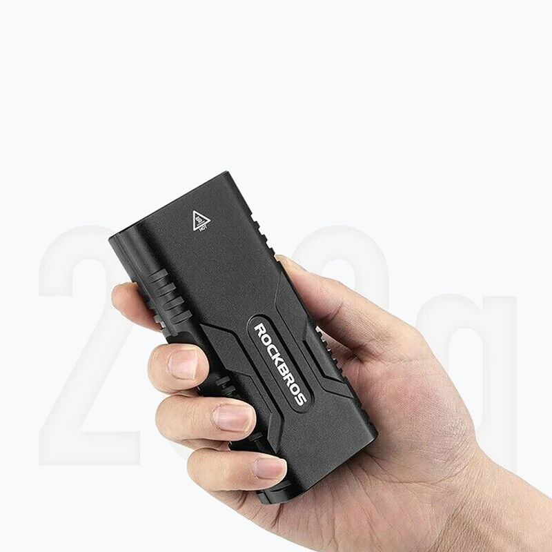 Přední světlo na kolo  s funkcí powerbanky Rockbros 24310002 850 lm black 3