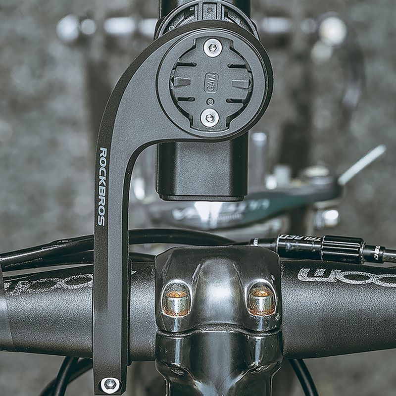 Držák na cyklopočítač Rockbros 29210012 Garmin, IGPSPORT, Cycplus, Magene black 7