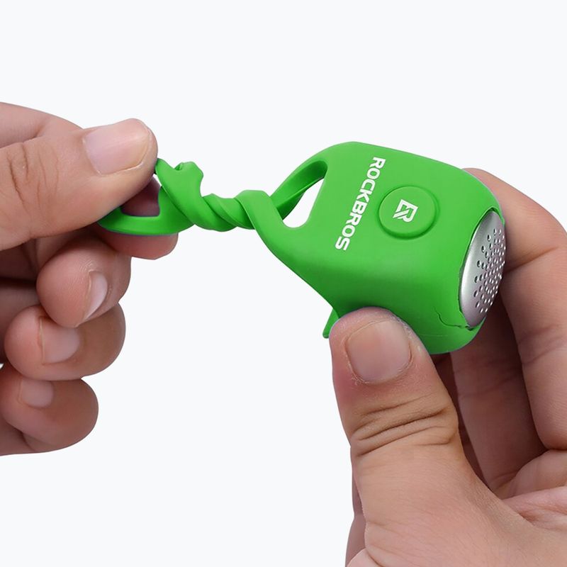 Zvonek na kolo Rockbros CB1709 green 3