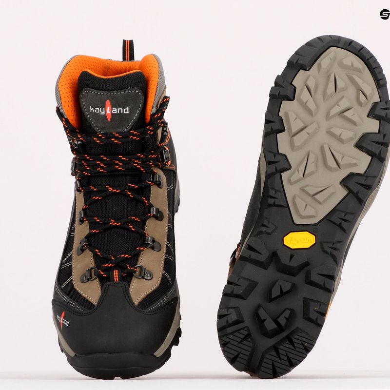 Pánská trekingová obuv Kayland Taiga GTX hnědá 18021035 9