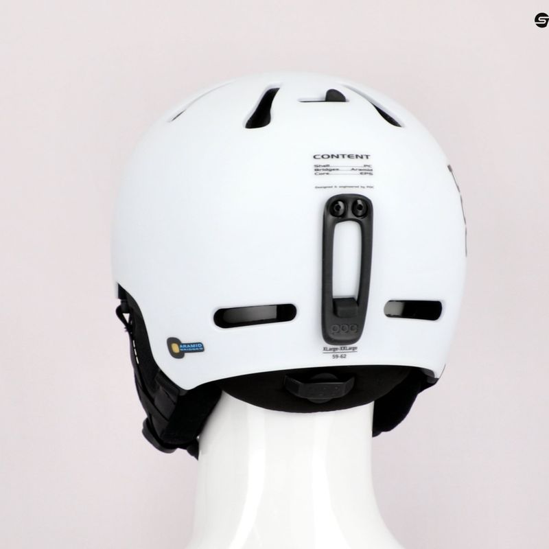 Lyžařská helma POC Fornix hydrogen white matt 6