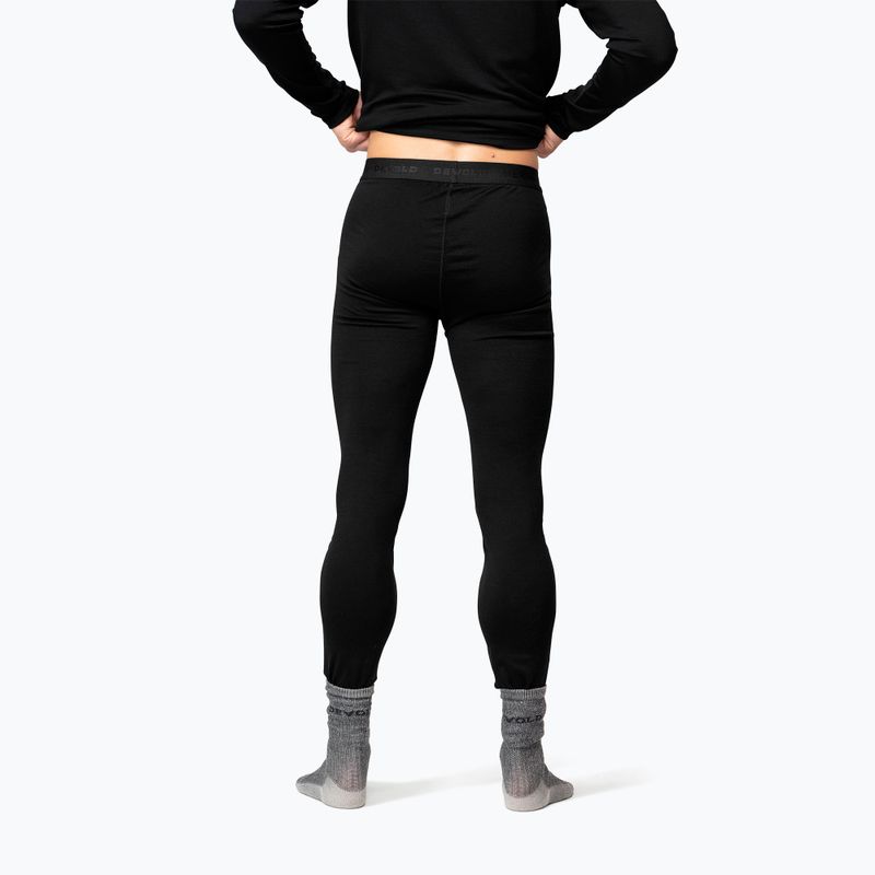 Termo kalhoty Devold Breeze Merino 150 Longs black 2