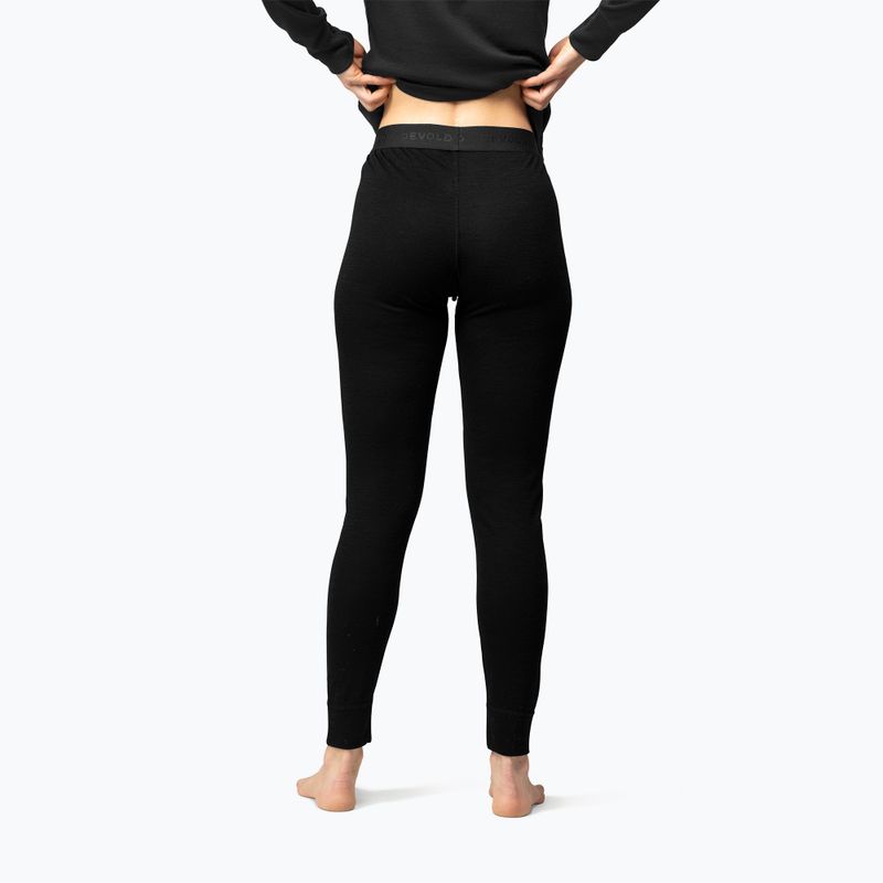 Dámské termo kalhoty Devold Duo Active Merino 205 Longs black 2