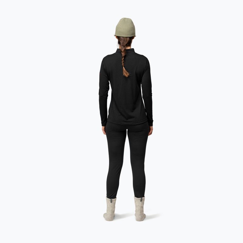 Dámská termo mikina Devold Breeze Merino 150 Zip Neck black 3