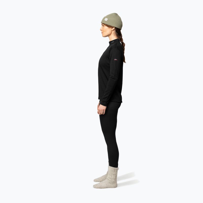 Dámská termo mikina Devold Breeze Merino 150 Zip Neck black 4