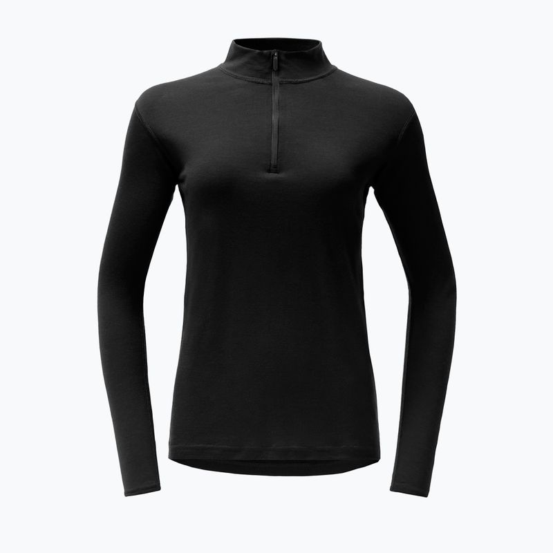 Dámská termo mikina Devold Breeze Merino 150 Zip Neck black 5