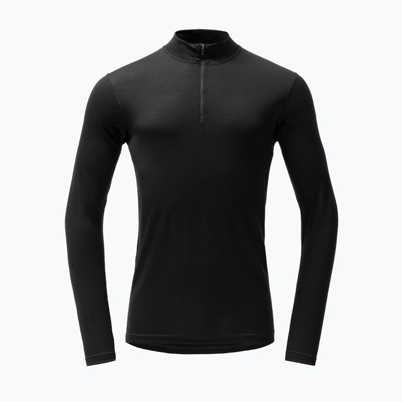 Pánská termo mikina Devold Breeze Merino 150 Zip Neck black 5