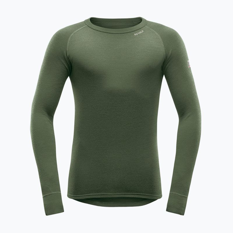 Pánská termo mikina Devold Expedition Merino 235 forest 5