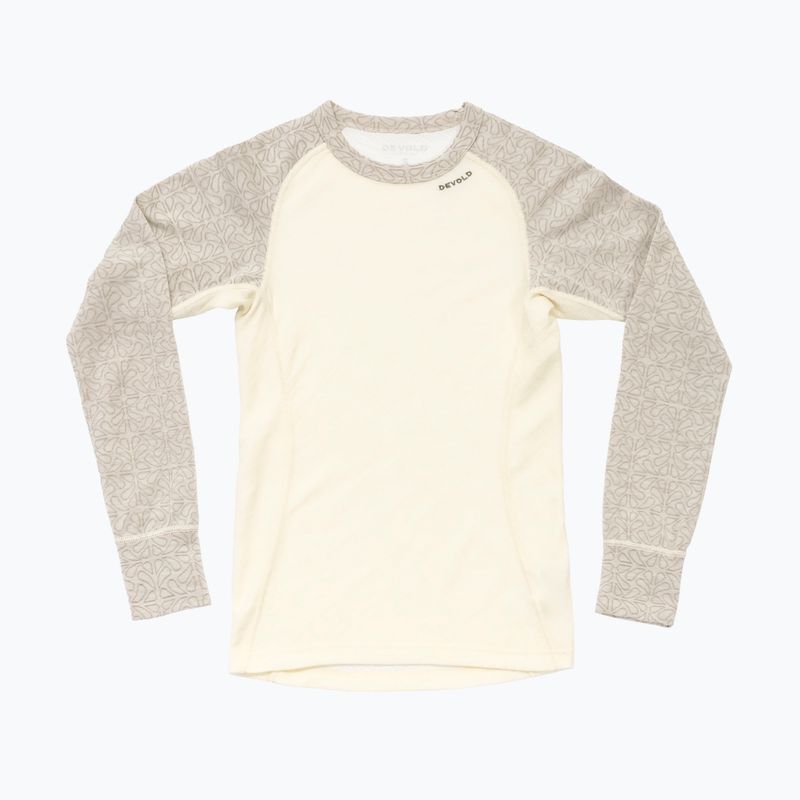 Dámská termo mikina Devold Duo Active Merino 205 raw white 5