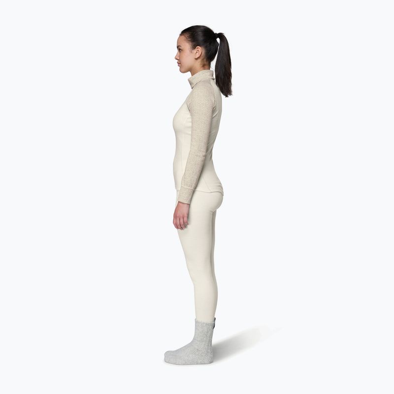 Dámská termo mikina Devold Duo Active Merino 205 Zip Neck raw white 4