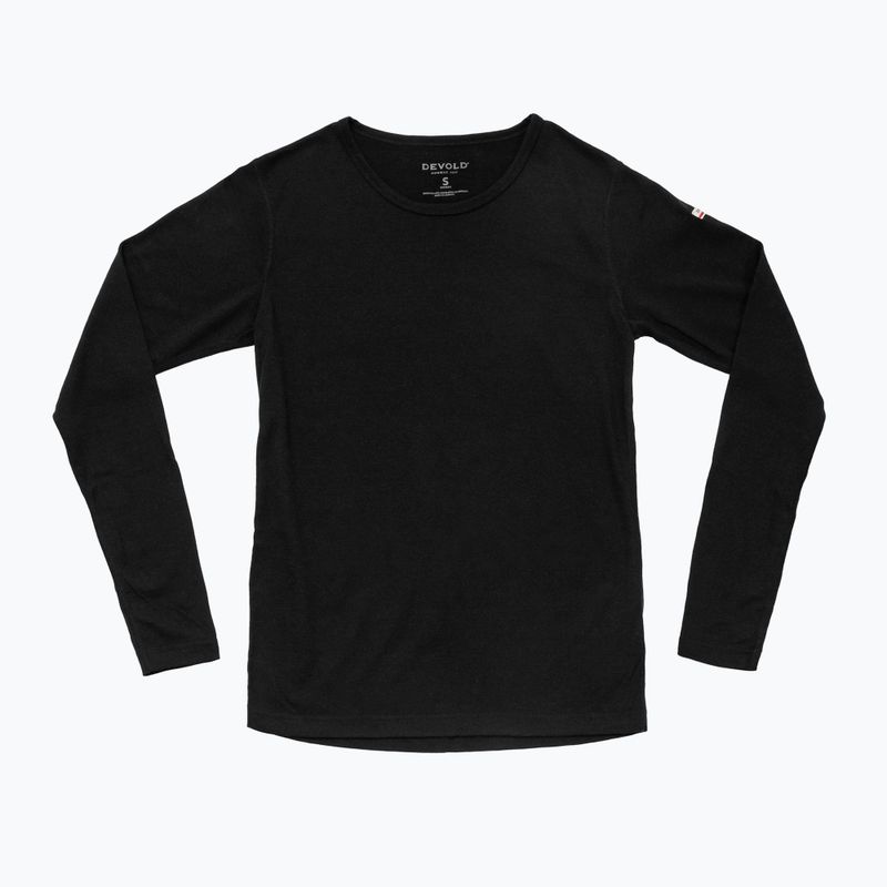 Dámská termo mikina Devold Breeze Plus Merino 200 black 5