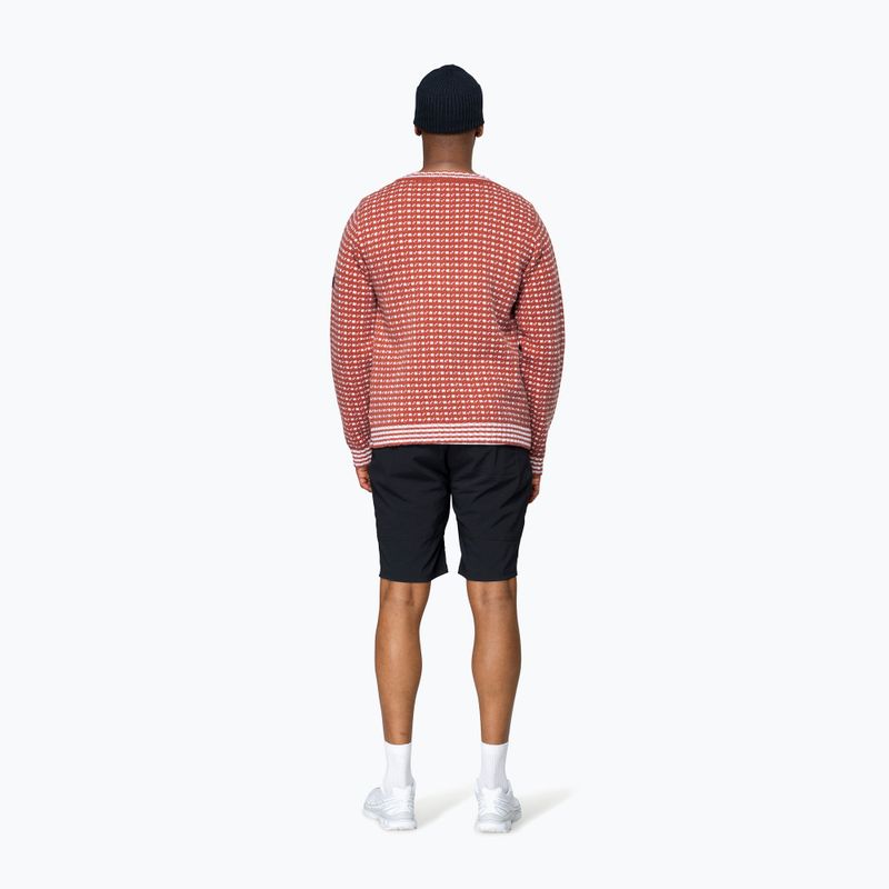 Svetr Devold Islender Refined marsala/offwhite 6