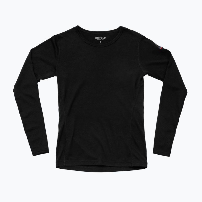 Dámská termo mikina Devold Breeze Merino 150 black 5