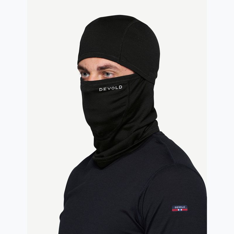Nákrčník Devold Breeze Merino 150 black 3