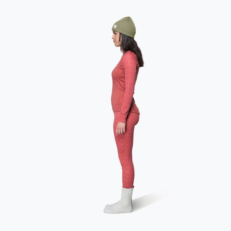 Dámská termo mikina Devold Duo Active Merino 205 marsala 4
