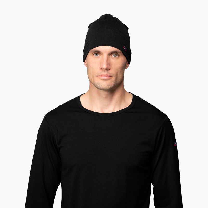 Zimní čepice Devold Breeze Merino 150 black 4