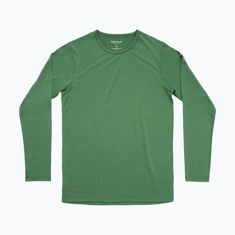 Pánská termo mikina Devold Breeze Plus Merino 200 clover 5