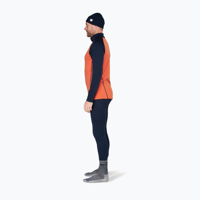 Pánská termo mikina Devold Duo Active Merino 205 Zip Neck brick 4