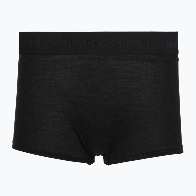 Dámské termo boxerky Devold Breeze Merino 150 Hipser 2 pack black/coral 3