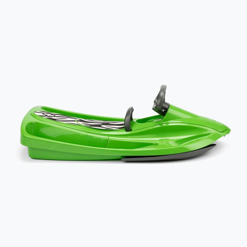 Dětské sáňky s volantem Hamax Sno Zebra zelené 503516 2