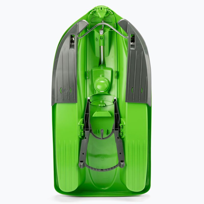 Dětské sáňky s volantem Hamax Sno Zebra zelené 503516 4