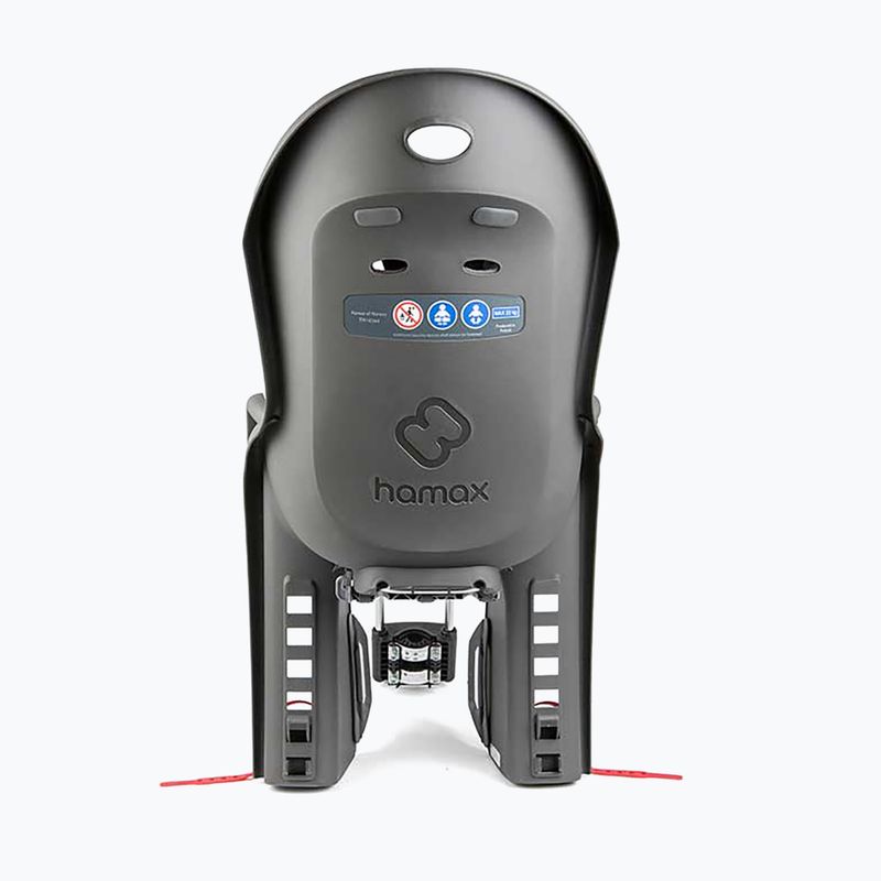 Fotelik rowerowy Hamax Amiga ciemnoszary/czerwony 3