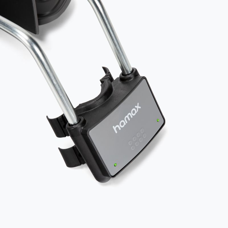 Hamax Zenith Relax šedá zadní sedačka na rámu 553051_HAM 4