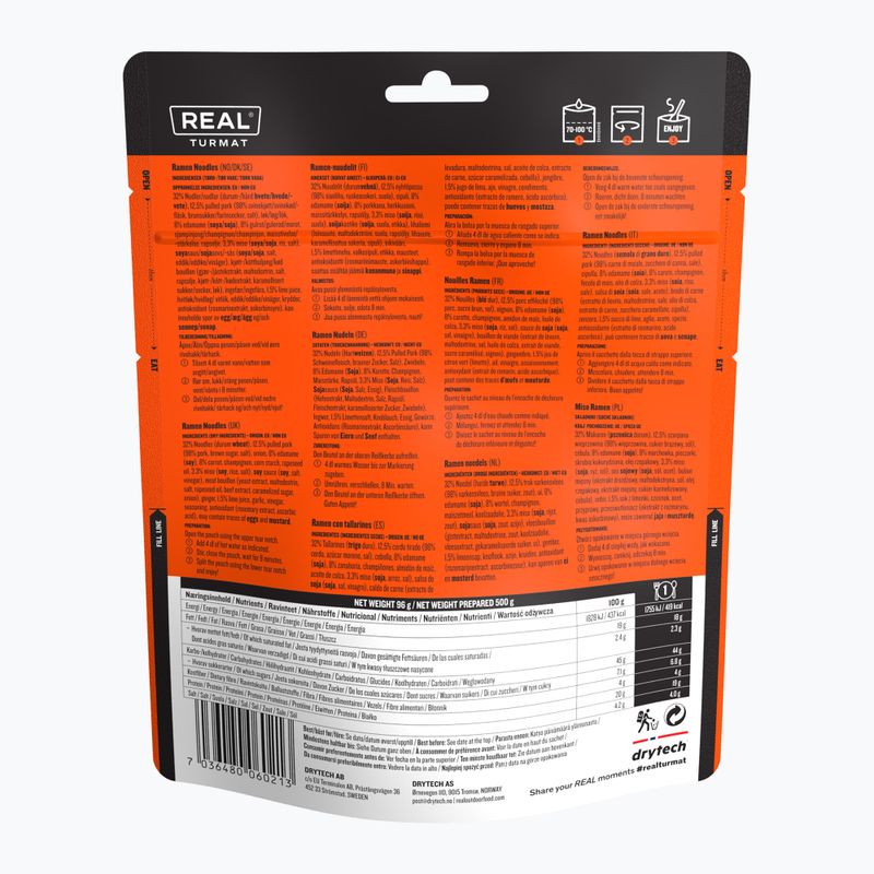 Lyofilizované potraviny Real Turmat Miso Ramen Noodles 96 g 2