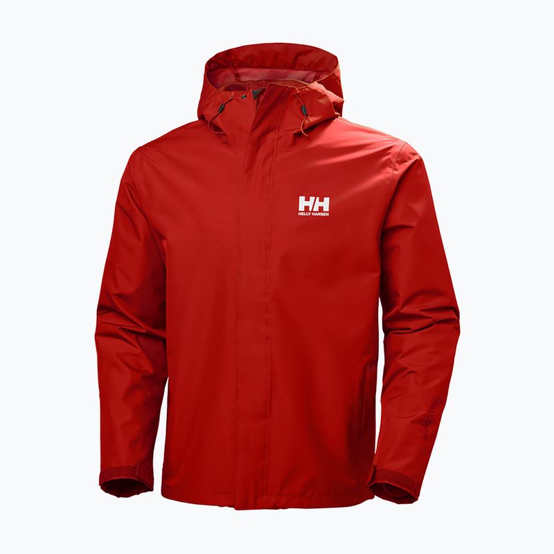 Helly Hansen Seven J pánská bunda do deště červená 62047_222 5