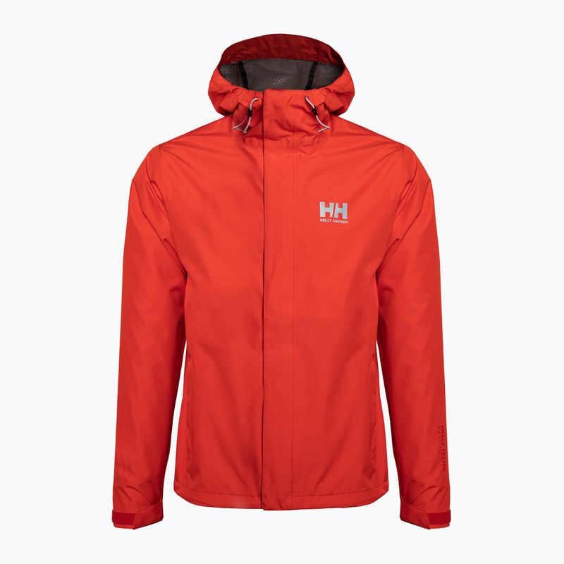 Helly Hansen Seven J pánská bunda do deště červená 62047_222