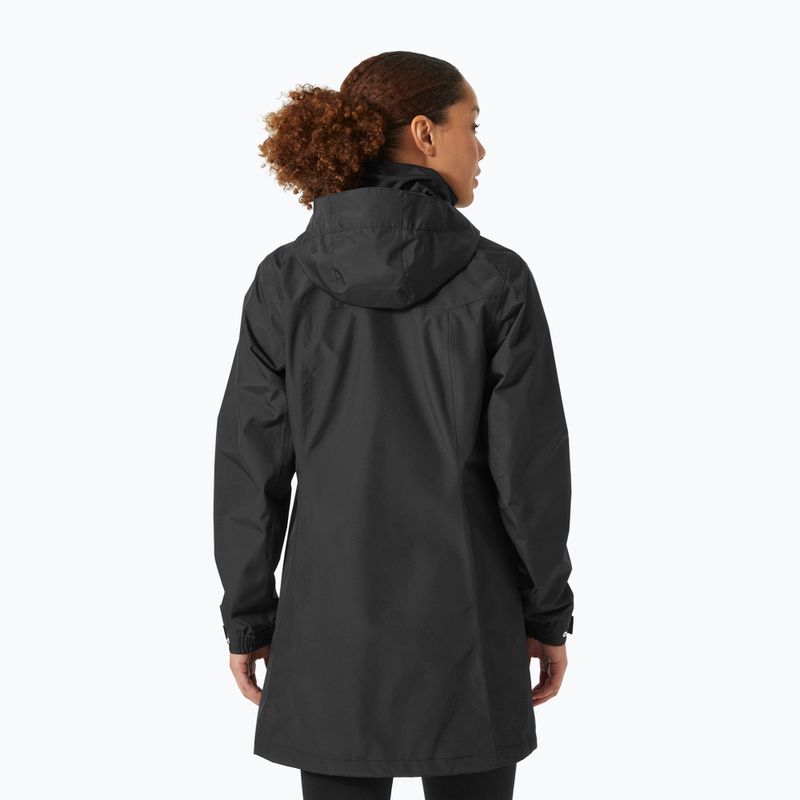 Dámský kabát Helly Hansen Aden Long Coat black 2
