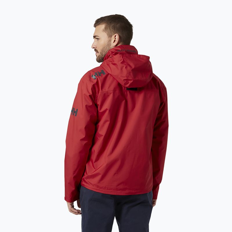 Pánská bunda Helly Hansen Crew Hooded červená 33875_162 2