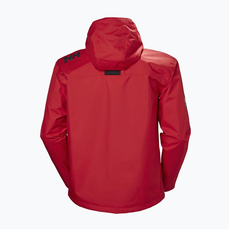 Pánská bunda Helly Hansen Crew Hooded červená 33875_162 8