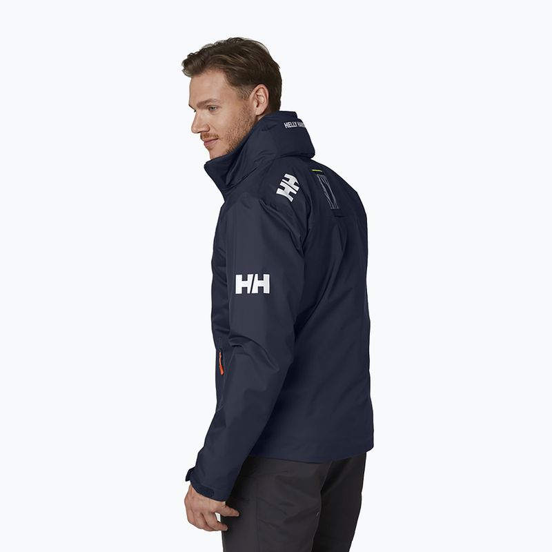 Pánská bunda Helly Hansen Crew Hooded tmvě modrá 33875_597 2